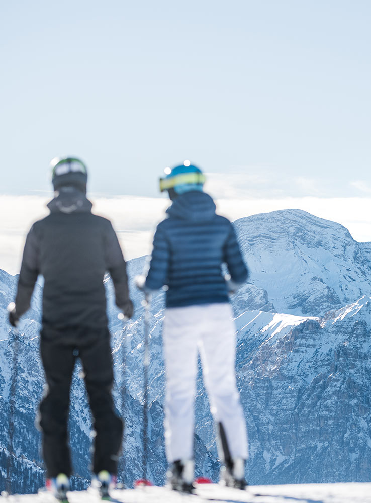 Vacanza sulla neve nelle Dolomiti